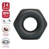 Crazy Bull Jarvius Super Soft Silicone Cock Ring – Black